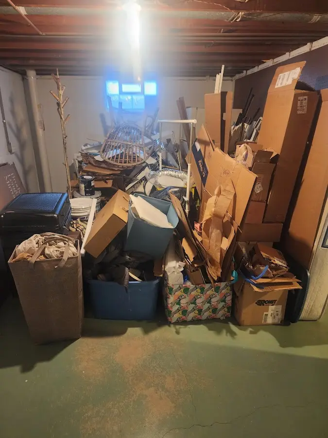 Roll-off dumpster container at job site for Construction Dumpster Rental in Hughson